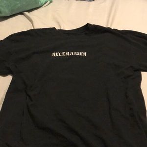 Hell raiser brandy melville over size tee shirt